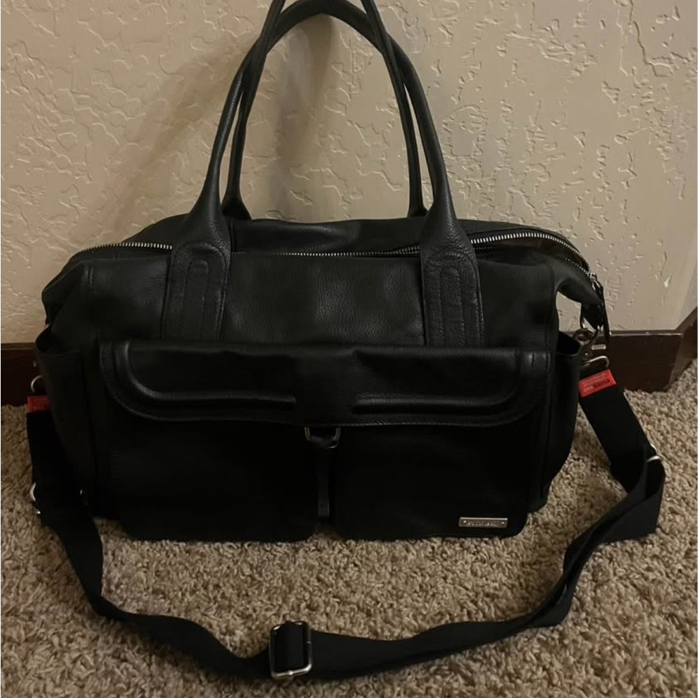 Storksak Black Baby Bag